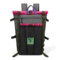 Colorblock outdoor sports backpack large capacity travel hiking daypack for men and women - Dark Gray