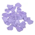 Pétalos de rosa de cinta morada para manualidades DIY, decoración de bodas y proyectos de costura. - Violeta Claro