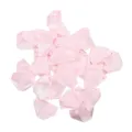 Pétalos de rosa de cinta de satén rosa para manualidades DIY, decoración de bodas y arreglos. - Rosa Claro