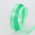 Mintgrünes Satinband 1cm Stoffband für Geschenkverpackung Blumenstrauß Dekoration - 1cm x 25 Yard / Hellgrün