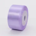 Nastro di raso viola chiaro per confezioni regalo e decorazioni nuziali, larghezza 2,5cm. - 2.5cm Largo 10 Yards - Viola Chiaro