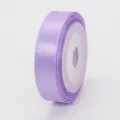 Rotolo di nastro in raso viola chiaro per confezioni regalo e decorazioni per feste 1cm. - 1cm x 5 Yards / Viola Chiaro (430#)
