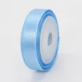 Rotolo nastro raso azzurro 1cm nastro tessuto poliestere monofacciale per confezioni regalo - 1cm x 5 Yards / Celeste (311#)