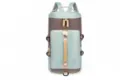 Grosse zylindrische Reise-Rucksack, wasserdichte Sport-Fitness-Tasche in zwei Farben. - Grün
