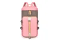 Große Kapazität Reise Rucksack wasserdicht rosa braun Fitness Sport Tasche Unisex - Rosa
