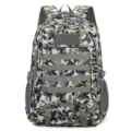Camouflage tactische rugzak voor outdoor wandelen en kamperen, duurzame schooltas met capaciteit. - ACU Camouflage
