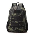 Camouflage Tactical Backpack Large Capacity Outdoor Travel School Bag Military Rucksack - Night Camouflage