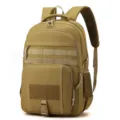 Khaki tactische rugzak voor heren grote capaciteit outdoor reizen sport school tas - Khaki