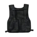 Black tactical chest bag multifunctional outdoor sports vest breathable training gear for men. - Black