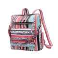 Zaino colorato stampa leopardo per donna moda viaggio scuola borsa casual giornaliera - Stile 6