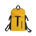 Großer gelber Freizeitrucksack für Damen und Herren, ideal für Reisen, Business und Sport. - Gelb