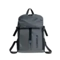 Grauer Reise Laptop Rucksack fuer Herren und Damen grosser Kapazitaet Alltag und Sport - Dunkelgrau