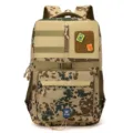 Duurzame outdoor tactische camouflage rugzak voor wandelen, reizen en zakelijk gebruik. - Licht Camo