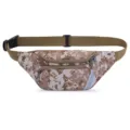 Sac banane camouflage sport en plein air taille sac avec multi-poche sac de téléphone - Camouflage numérique café
