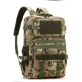 Langlebiger Tarnung taktischer Rucksack mit grossem Fassungsvermögen für Outdoor-Aktivitäten. - Camo Grün