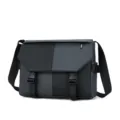 Herren Umhängetasche Dunkelgrau Wasserdicht Oxford Crossbody Bag Lässige Multifunktions - Grau
