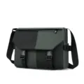 Herren Umhängetasche Wasserdichte Messenger Bag Freizeittasche Dunkelgrün Variante - Grün