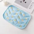 Tappetino rinfrescante per porcellino d'india seta di ghiaccio estate traspirante impermeabile - Banana Blu / Medio - [31*21 cm]