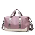 Bolso de deporte mujer gimnasio yoga impermeable bolsa de viaje rosa weekender - Rosa oscuro