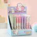 Süße Kaninchen löschbare Gelstifte Set mit 48 Stück blaue Tinte 0.5mm Schreibwaren für Schüler. - Kaninchen Auslöschbarer Stift / 0.5mm