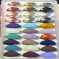 Hijab magneten 30st sterke magnetische spelden set geassorteerde kleuren met opbergdoos - Driehoek / 30 Stuks/Verpakking / Willekeurig Gemengde Kleuren