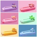 Süßer Schmetterling Radierer Push-Pull farbige Schüler Schreibwaren Bleistift Set - Mehrfarbig