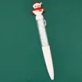 Süßer Weihnachts-Schneemann Gelschreiber 0.5mm Schwarze Tinte Cartoon Schreibwaren - Schneemann / 0.5mm