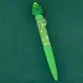 Niedlicher Weihnachtsbaum Glitzer Gelstift mit 0.5mm schwarzer Miene für Schreibtisch. - Weihnachtsbaum / 0.5mm