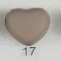 Spilla per hijab magnetica cuore opaco fermaglio per sciarpa vestiti articolo 17 - 17#