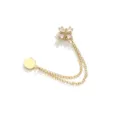 Gouden strass magnetische taille gesp ketting clip voor t-shirt zoom aanscherping. - 450 Kleine waterdruppel