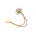 Strass ketting magnetisch kleding taille clip accessoire voor t-shirt zoom aanpassing. - 458 Pruimenbloesem