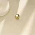 Aimant hijab cœur or mat, belle broche d'accessoire de foulard élégante et sécurisée. - 3#