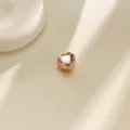 Épingle hijab aimantée cœur or rose, fermoir de châle lisse, sûr et doux pour tissus. - 4#