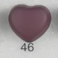 Broche aimantée hijab cœur mat épingle écharpe boucle de fixation élégante pour quotidien. - Code 46