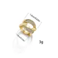 Gold rhinestone silk scarf buckle clothing corner knot clip multi-function accessory 3g - 521# Gold