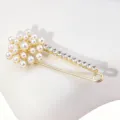 Spilla di sicurezza con perle di strass oro fibbia sciarpa cappotto anti-riflesso - 8# Oro
