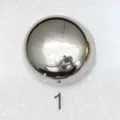Bottoncino magnetico rotondo argentato per vestiti, clip magnetica hijab, 1 pezzo. - N. 1