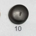 Bottoncino magnetico rotondo per scollatura vestiti anti-esposizione variante nera senza cuciture. - n.10
