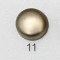 Bottone a pressione magnetico bronzo rotondo variante 11, chiusura versatile senza cuciture. - n.11