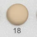 Bottoncino magnetico rotondo perhijab, chiusura per indumenti, numero di colore 18. - N. 18