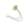 Gouden magnetische broche sjaalclip voor kleding aanpassing en mode accessoire stijlvol - 503# groot hart