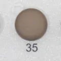 Bottoncino automatico magnetico rotondo variante numero 35 per abbigliamento e hijab. - N. 35