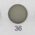 Bottoncino magnetico rotondo in kaki grigio, stile 36, accessorio senza cuciture per abbigliamento. - N.36