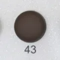 Bottone magnetico rotondo marrone scuro colore 43 variante colletto invisibile senza cuciture vestiti - N. 43