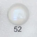 Bottone a pressione magnetico bianco rotondo spilla hijab vestito anti-esposizione 52 - N.52