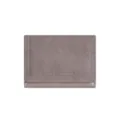 Minimalist PU leather short trifold wallet for women, elegant grey suede style daily purse. - Gray