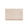 Portafoglio portamonete beige compatto a tre ante, organizzatore multifunzione per carte. - Albicocca