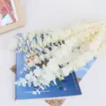 Artificial Eucalyptus Garland White Coin Leaf Vine Wedding Home Decor Floral Arrangement - White - Approx. 50cm