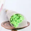 Mini dried flower bouquet crystal grass small arrangement for home decor and desktop gifting display. - Green (Dyed)