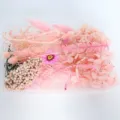 Kit di materiale di fiori secchi preservati rosa DIY per artigianato e bellissima decorazione - Rosa Sogno